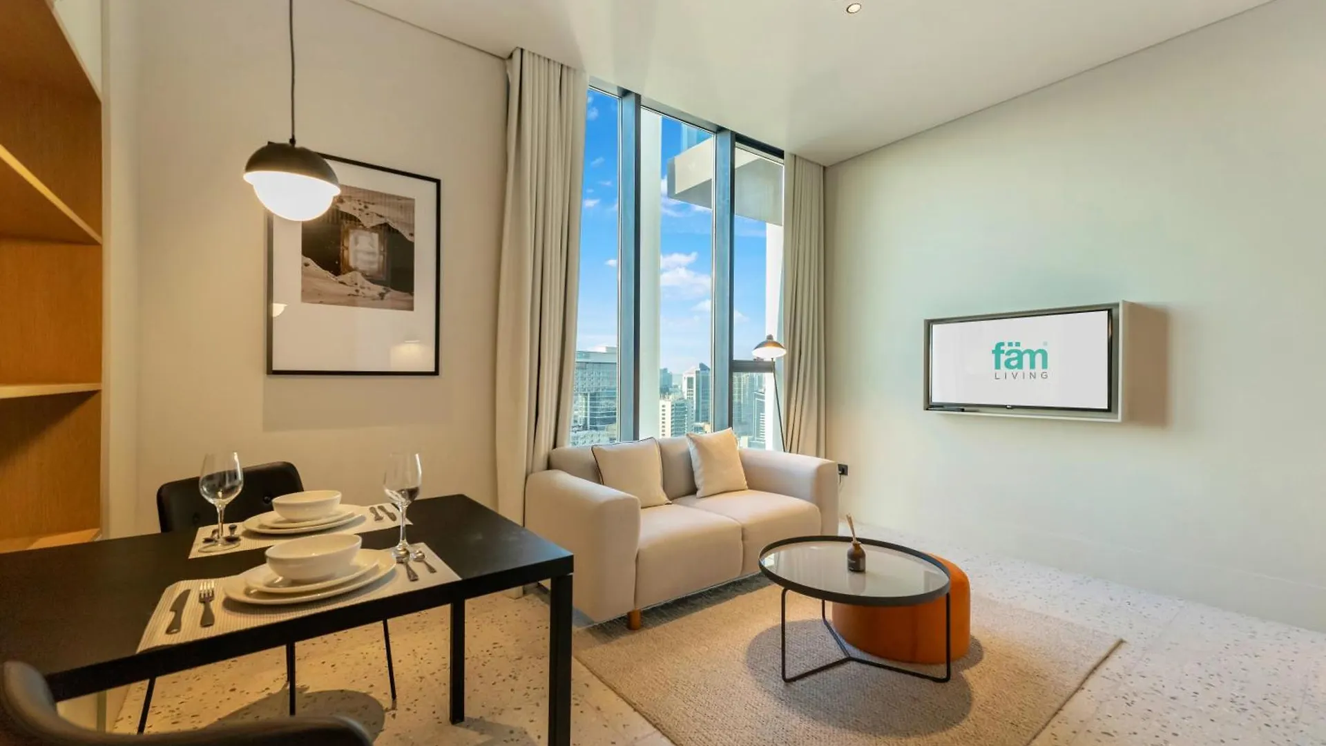 Fam Living - Upside Living - Wfh Friendly-Business Bay Apartman Dubaj