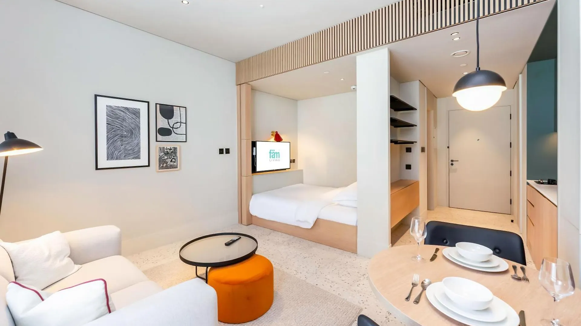 Fam Living - Upside Living - Wfh Friendly-Business Bay Apartment Dubai